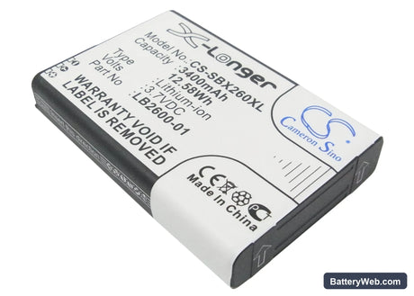4G Systems XSBox GO+ Replacement Battery, 3.7V, 3400mAh, Li-ion 1
