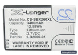 4G Systems XSBox GO+ Replacement Battery, 3.7V, 3400mAh, Li-ion 4