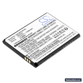 Schok Flip SC3218T Replacement Battery, 3.8V, 1700mAh, Li-ion 1