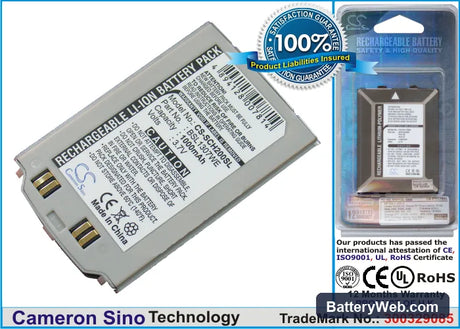 Samsung SCH-S200 Replacement Battery, 3.7V, 1000mAh, Li-ion 1