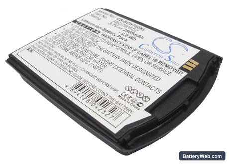 Verizon SCH-I760 Replacement Battery, 3.7V, 2500mAh, Li-ion 1
