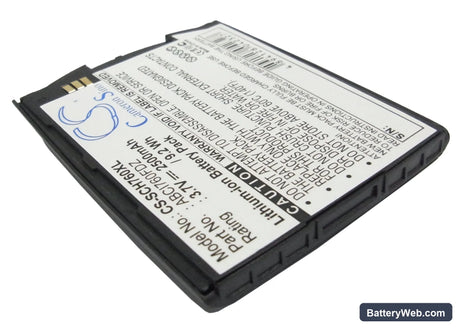 Verizon SCH-I760 Replacement Battery, 3.7V, 2500mAh, Li-ion 2