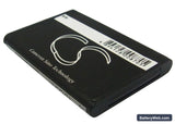 Samsung SCH-A930 Replacement Battery, 3.7V, 850mAh, Li-ion 4
