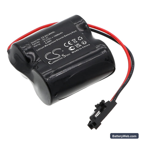 Saflok CL-08 Replacement Battery, 6V, 1500mAh, Li-MnO2 1