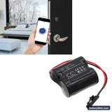 Saflok CL-08 Replacement Battery, 6V, 1500mAh, Li-MnO2 6
