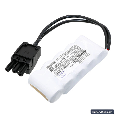 Schuch 8020 Replacement Battery, 6V, 2000mAh, Ni-CD 2