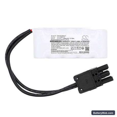 Schuch 8020 Replacement Battery, 6V, 2000mAh, Ni-CD 3