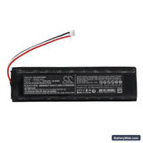 Sencor SLT1055 Replacement Battery, 7.4V, 3900mAh, Li-Polymer 3