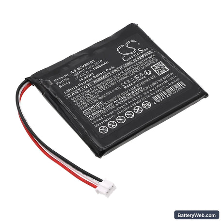 Sencor SPV2918 Replacement Battery, 7.4V, 1900mAh, Li-Polymer 1