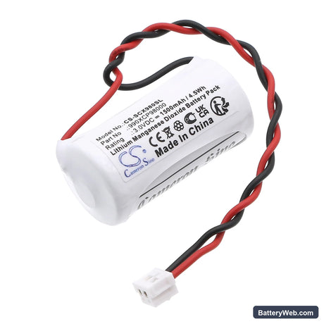 Schneider Modicon Quantum CPU Replacement Battery, 3V, 1500mAh, Li-MnO2 1