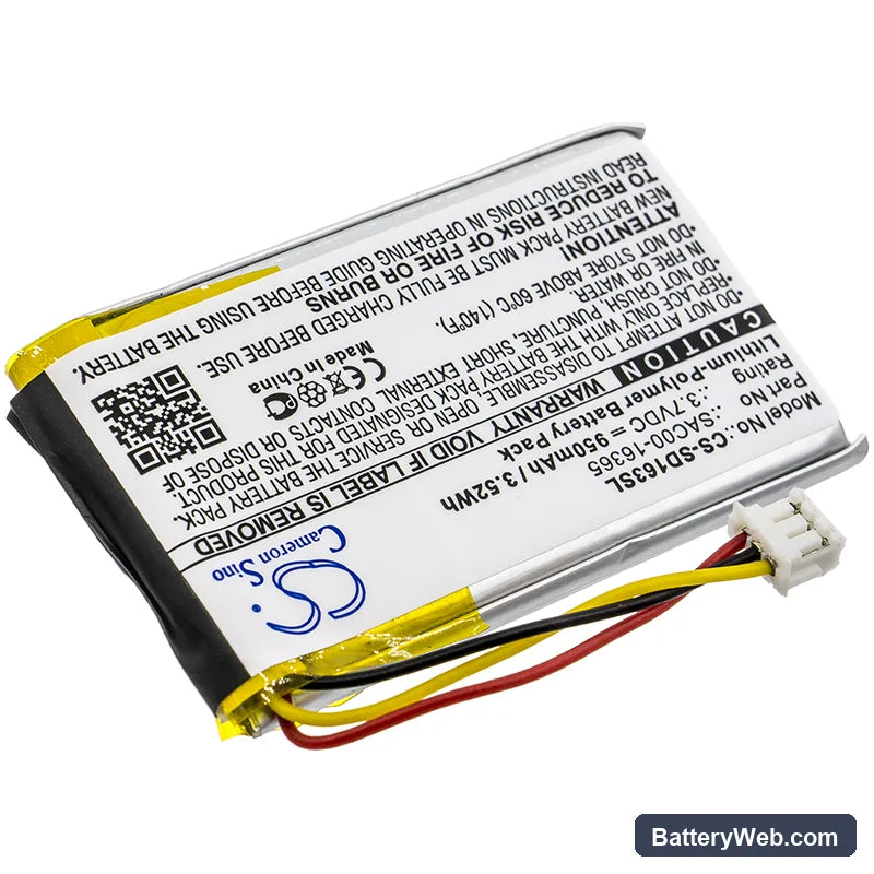 SportDog Contain Replacement Battery, 3.7V, 950mAh, Li-Polymer 2