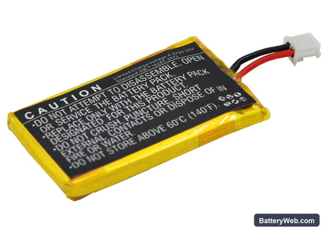 SportDog SR-225 receiver Replacement Battery, 3.7V, 160mAh, Li-Polymer 5