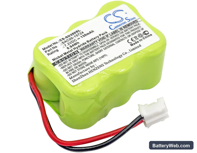 SportDog YardTrainer SD-350 Replacement Battery, 7.2V, 130mAh, Ni-MH 1