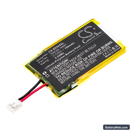 SportDog SBC-R SportDog Bark Collar Replacement Battery, 3.7V, 160mAh, Li-Polymer 1