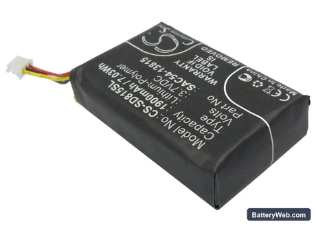 SportDog TEK-H Replacement Battery, 3.7V, 1900mAh, Li-Polymer 2