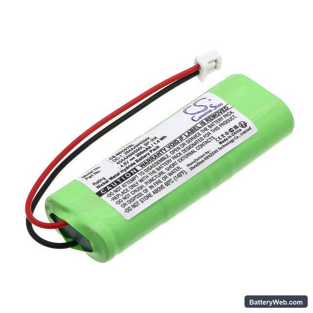 Dogtra 1100NC receiver Replacement Battery, 4.8V, 300mAh, Ni-MH 1