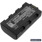 Sokkia Juniper Mesa Field Replacement Battery, 7.4V, 2600mAh, Li-ion 2