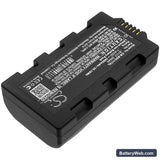 Sokkia Juniper Mesa Field Replacement Battery, 7.4V, 3400mAh, Li-ion 2