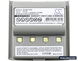 Sokkia SET030R Replacement Battery, 6V, 2700mAh, Ni-MH 3