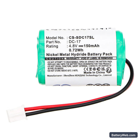 PetSafe PDT00-12470 Replacement Battery, 4.8V, 150mAh, Ni-MH 3
