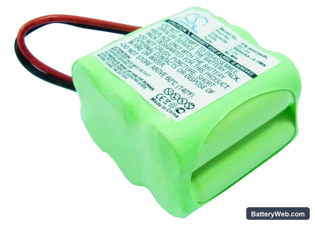 KINETIC MH330AAAK6HC Replacement Battery, 7.2V, 300mAh, Ni-MH 1