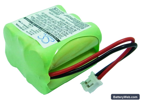 KINETIC MH330AAAK6HC Replacement Battery, 7.2V, 300mAh, Ni-MH 2