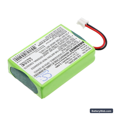 KINETIC MH750PF64HC Replacement Battery, 4.8V, 750mAh, Ni-MH 2
