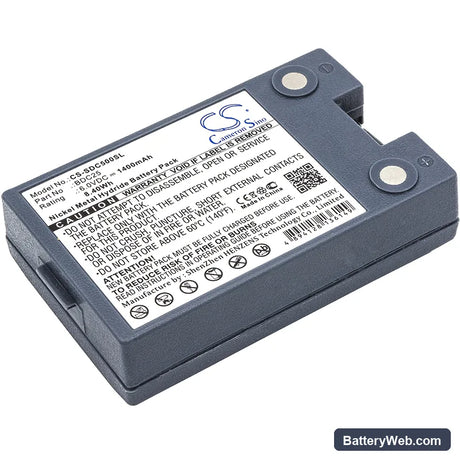Sokkia SET 5A Total Stations Replacement Battery, 6V, 1400mAh, Ni-MH 1