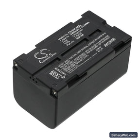 Sokkia SRX robotic total stations Replacement Battery, 7.4V, 4400mAh, Li-ion 1