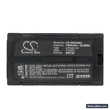 Sokkia SRX robotic total stations Replacement Battery, 7.4V, 4400mAh, Li-ion 5