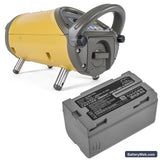 Topcon Total Station GM-52 Replacement Battery, 7.4V, 5500mAh, Li-ion 6