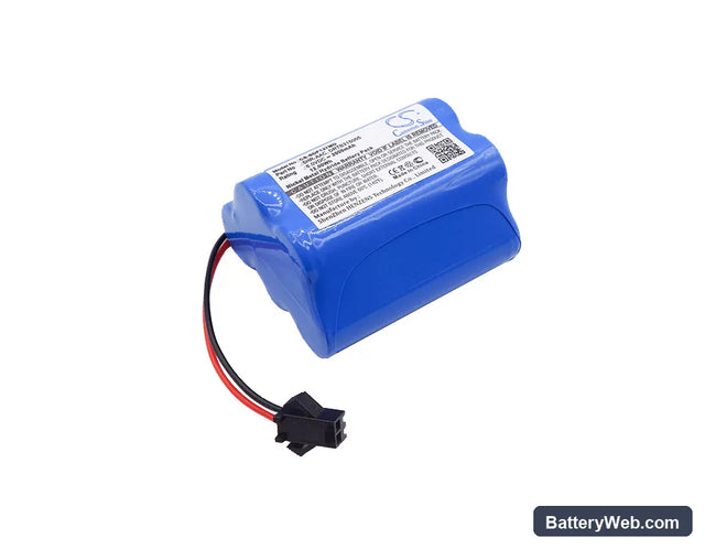 Sanyo MDF-137 Replacement Battery, 6V, 2000mAh, Ni-MH 1