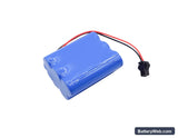 Sanyo MDF-137 Replacement Battery, 6V, 2000mAh, Ni-MH 3