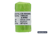 Perimeter R-21 Replacement Battery, 6V, 160mAh, Silver Oxide 1