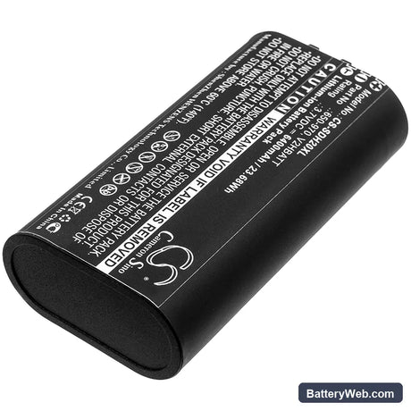 SportDog TEK 2.0 GPS handheld Replacement Battery, 3.7V, 6400mAh, Li-ion 2
