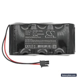 Saflok S1346-1 Replacement Battery, 6V, 6000mAh, Alkaline 3