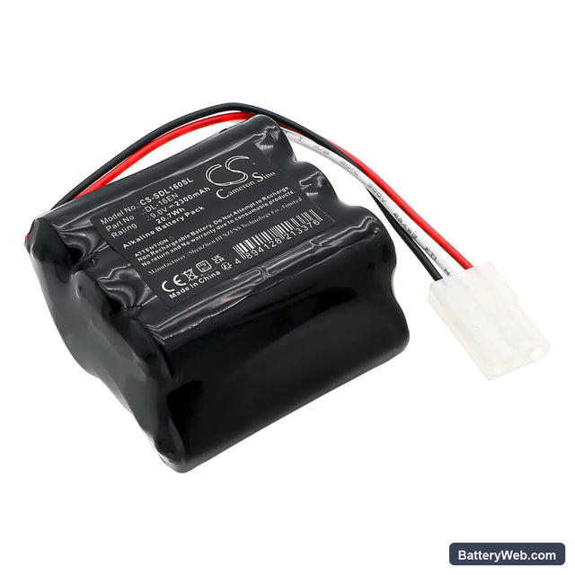 DoorLock DL-16EN Replacement Battery, 9V, 2300mAh, Alkaline 1