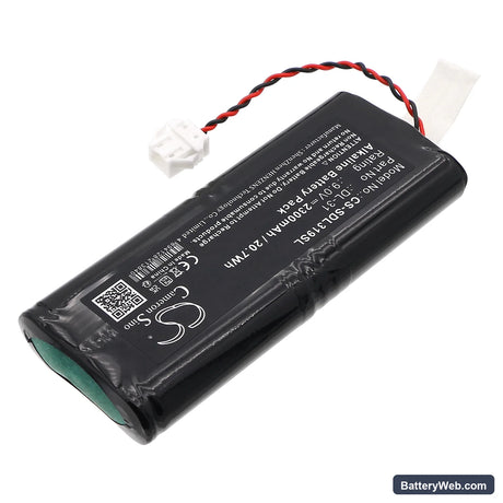 DoorLock DL-31 Replacement Battery, 9V, 2300mAh, Alkaline 2