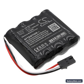 Stanley Security Systems 1003 Replacement Battery, 6V, 2300mAh, Alkaline 1