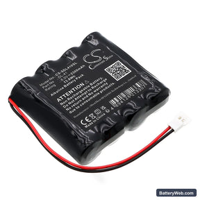 DoorLock DL-41 Replacement Battery, 6V, 2300mAh, Alkaline 1