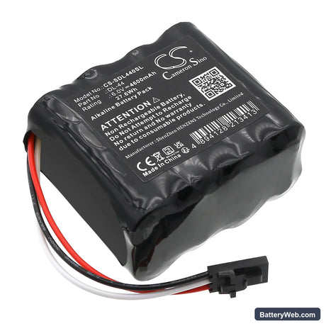 Stanley Security Systems 12345 Replacement Battery, 6V, 4600mAh, Alkaline 1