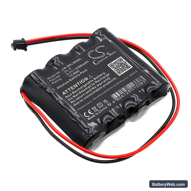 KeyLock F 7400-12 Replacement Battery, 6V, 2300mAh, Alkaline 1