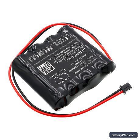 KeyLock F 7400-12 Replacement Battery, 6V, 2300mAh, Alkaline 2