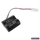 Saflok 20280 Replacement Battery, 6V, 1300mAh, Li-MnO2 1