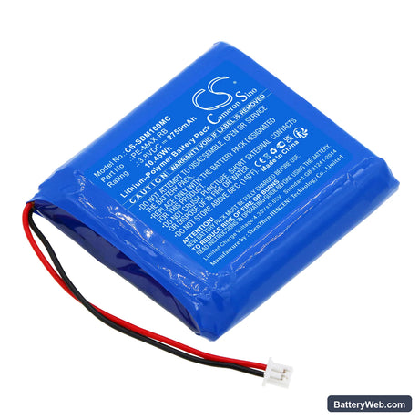 PatrolEyes PE-MAX Replacement Battery, 3.8V, 2750mAh, Li-Polymer 1