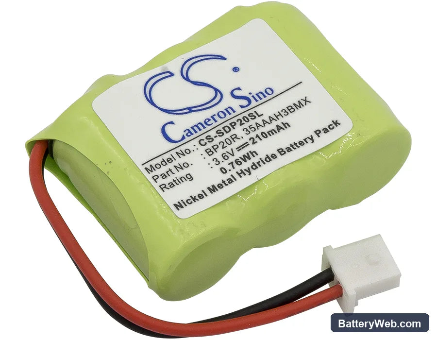 Dogtra Receiver 175NCP Replacement Battery, 3.6V, 210mAh, Ni-MH 1