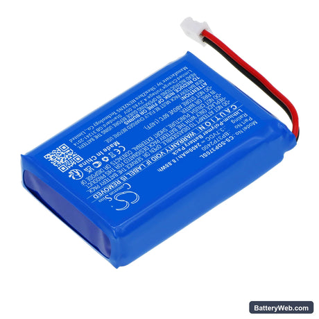 Dogtra Pathfinder Replacement Battery, 3.7V, 2400mAh, Li-Polymer 2