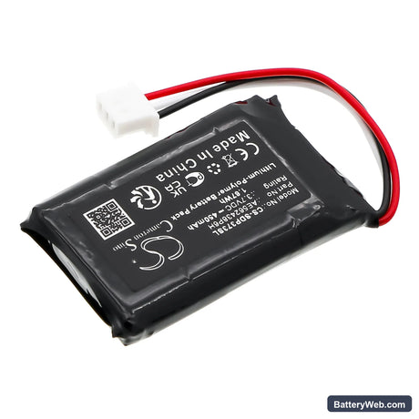 Dogtra Transmitter 280C Replacement Battery, 3.7V, 450mAh, Li-Polymer 2