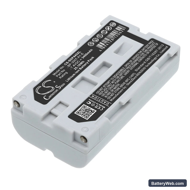 Seiko DPU-3445 Replacement Battery, 7.4V, 3400mAh, Li-ion 1