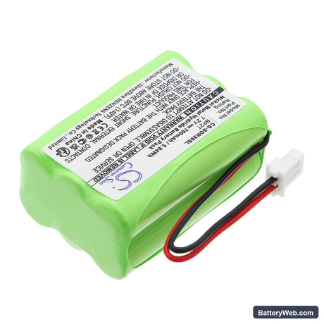 Dogtra Transmitter 1800NC Replacement Battery, 7.2V, 700mAh, Ni-MH 2
